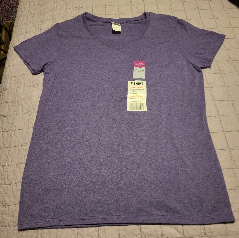Purple medium tshirt new